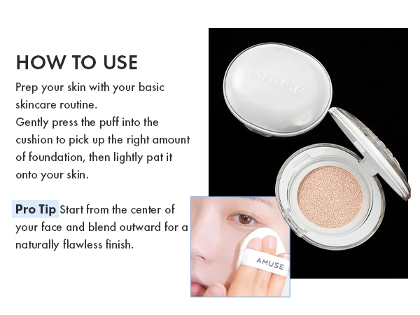 [7colors] AMUSE Ceramic Skin Perfector Cushion 0.52 oz.(15g) detail 7