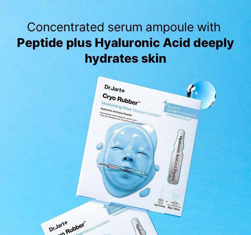 Dr.Jart+ Cryo Rubber™ Moisturizing Face Mask 0.14 oz.(4g) + 1.26 oz.(36g) detail 5