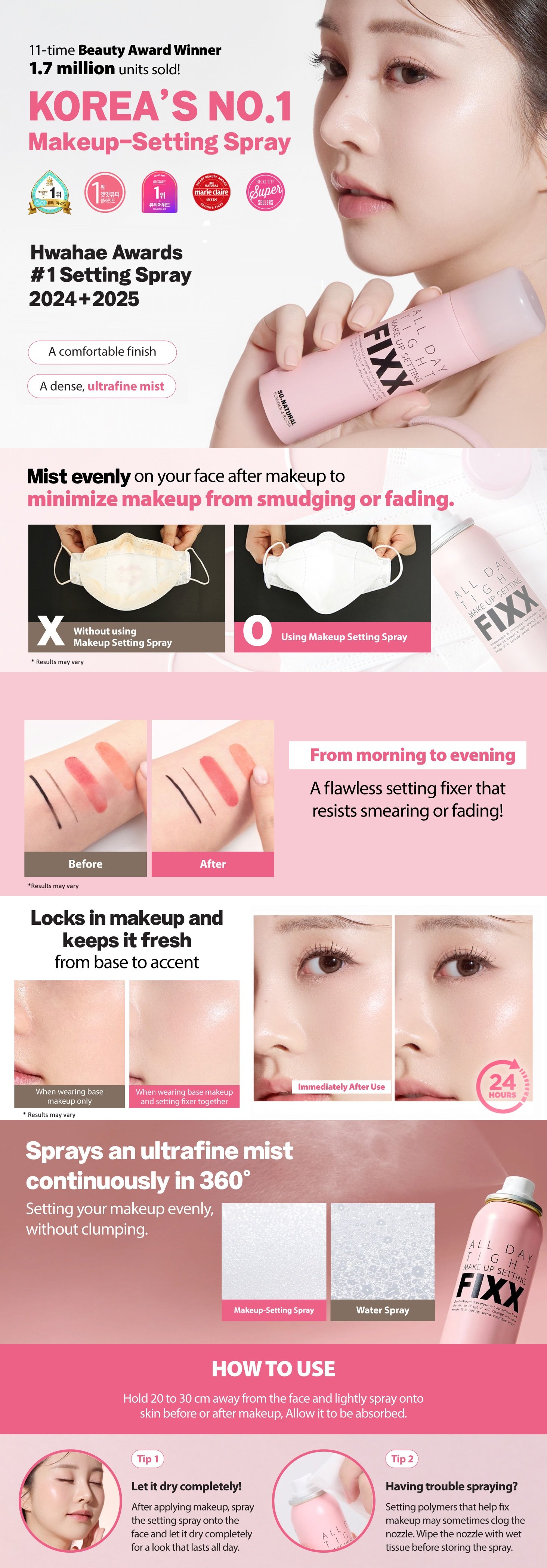 sonatural Powder4room All Day Tight Make Up Setting Fixx 2.53 fl. oz.(75ml) detail 2