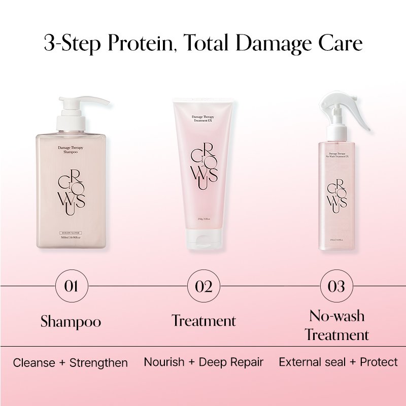 Growus Damage Therapy No-wash Treatment Ex 8.45 fl. oz.(250ml) detail 6