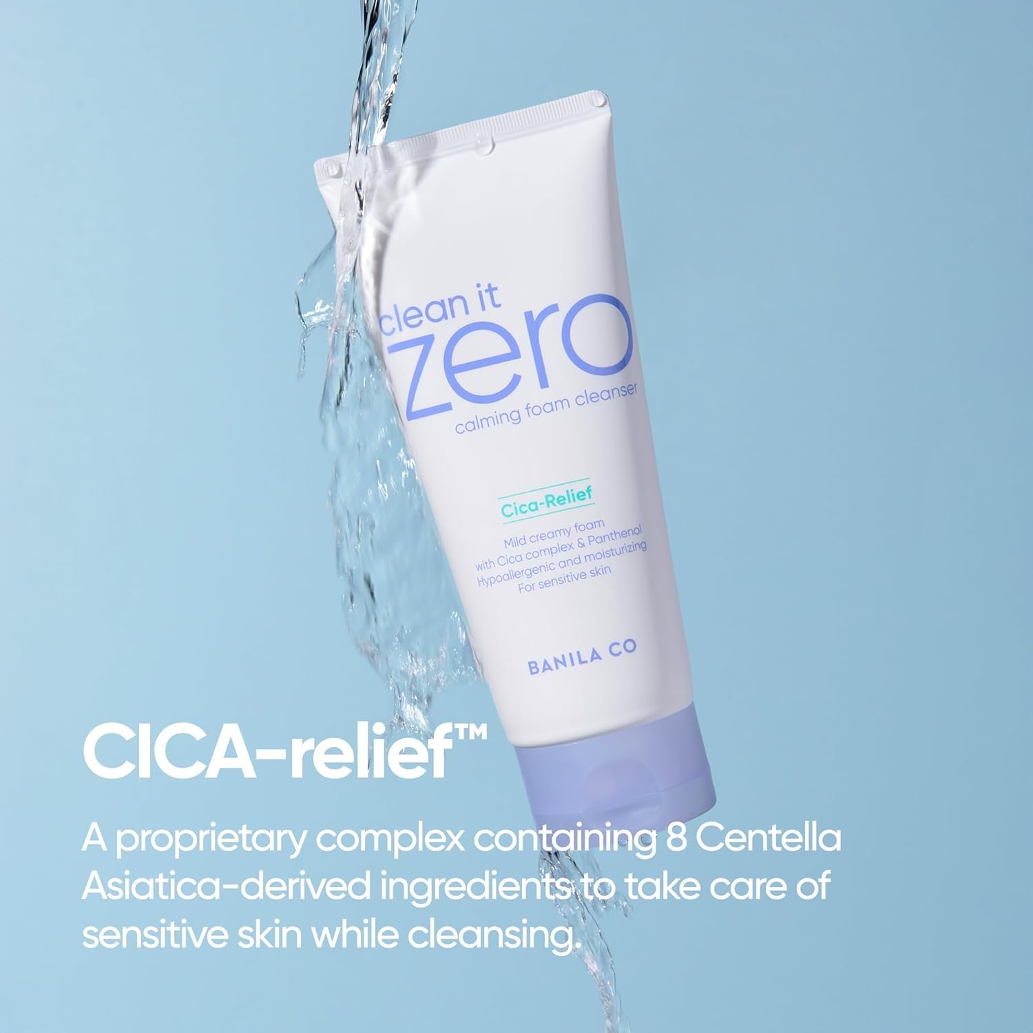 BANILA CO Clean It Zero Calming Foam Cleanser 5.07 fl. oz.(150ml) detail 3
