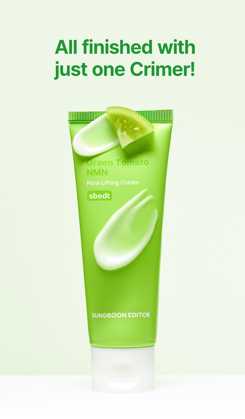 SUNGBOON EDITOR Green Tomato Nmn Pore Minimizing Cream 1.69 fl. oz