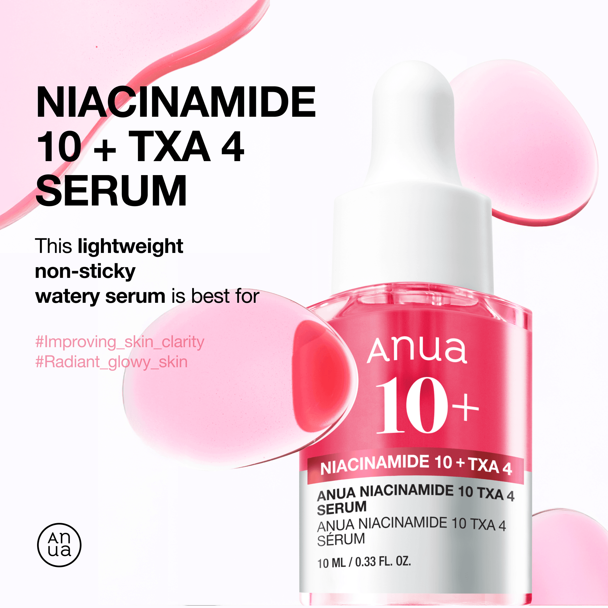 Anua Niacinamide 10 Txa 4 Serum 0.33 fl. oz.(10ml) detail 1