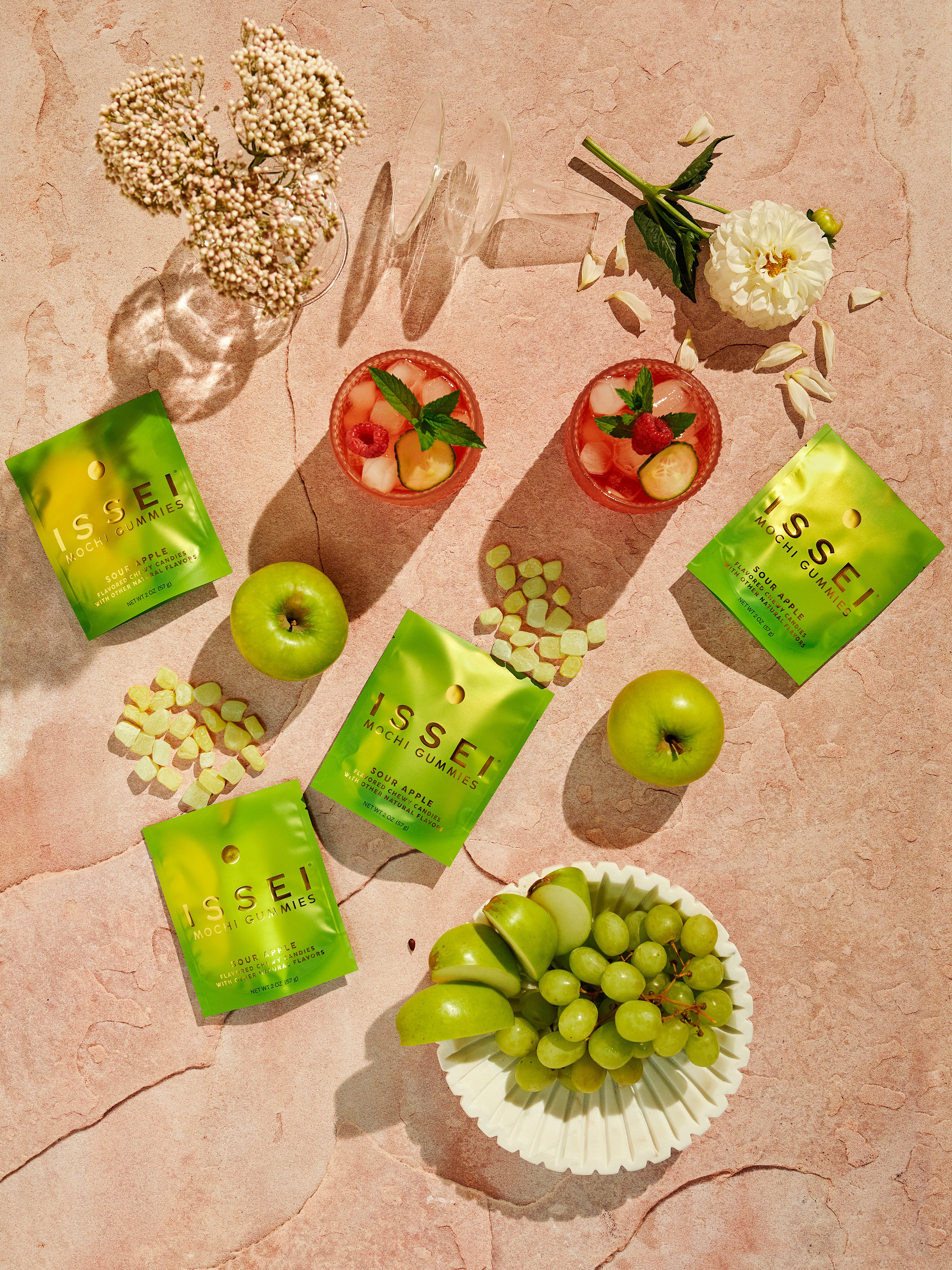 [3flavors] Issei Sour Watermelon Mochi Gummies 2 oz.(57 g) detail 6