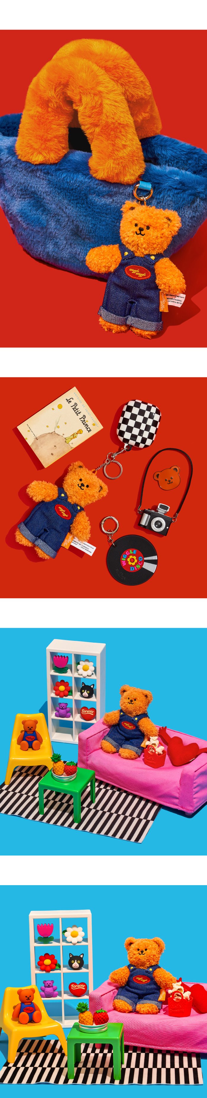 [2types] wiggle wiggle Key Ring detail 3