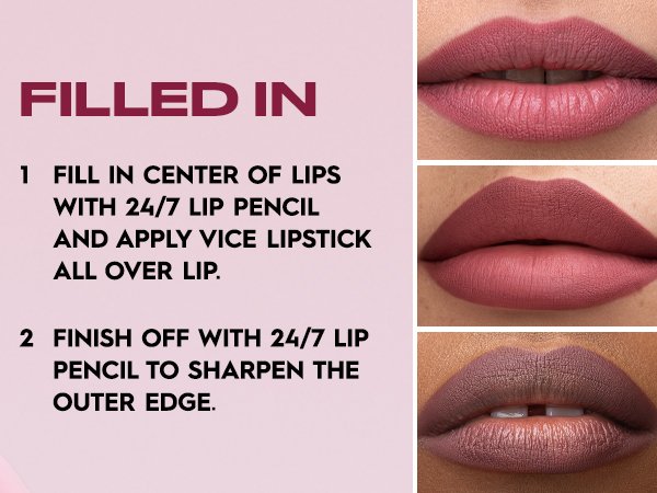 [8colors] Urban Decay 24/7 Glide-on Waterproof Lip Liner 0.04 oz.(1.2ml) detail 6