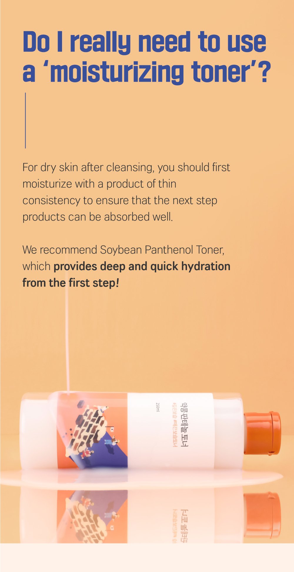 ROUND LAB Soybean Panthenol Toner 8.45 fl. oz.(250ml) detail 3
