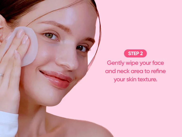 BANILA CO Clean It Zero Pink Hydration Toner Pad 7.95 fl. oz.(235ml) x 70ea detail 8