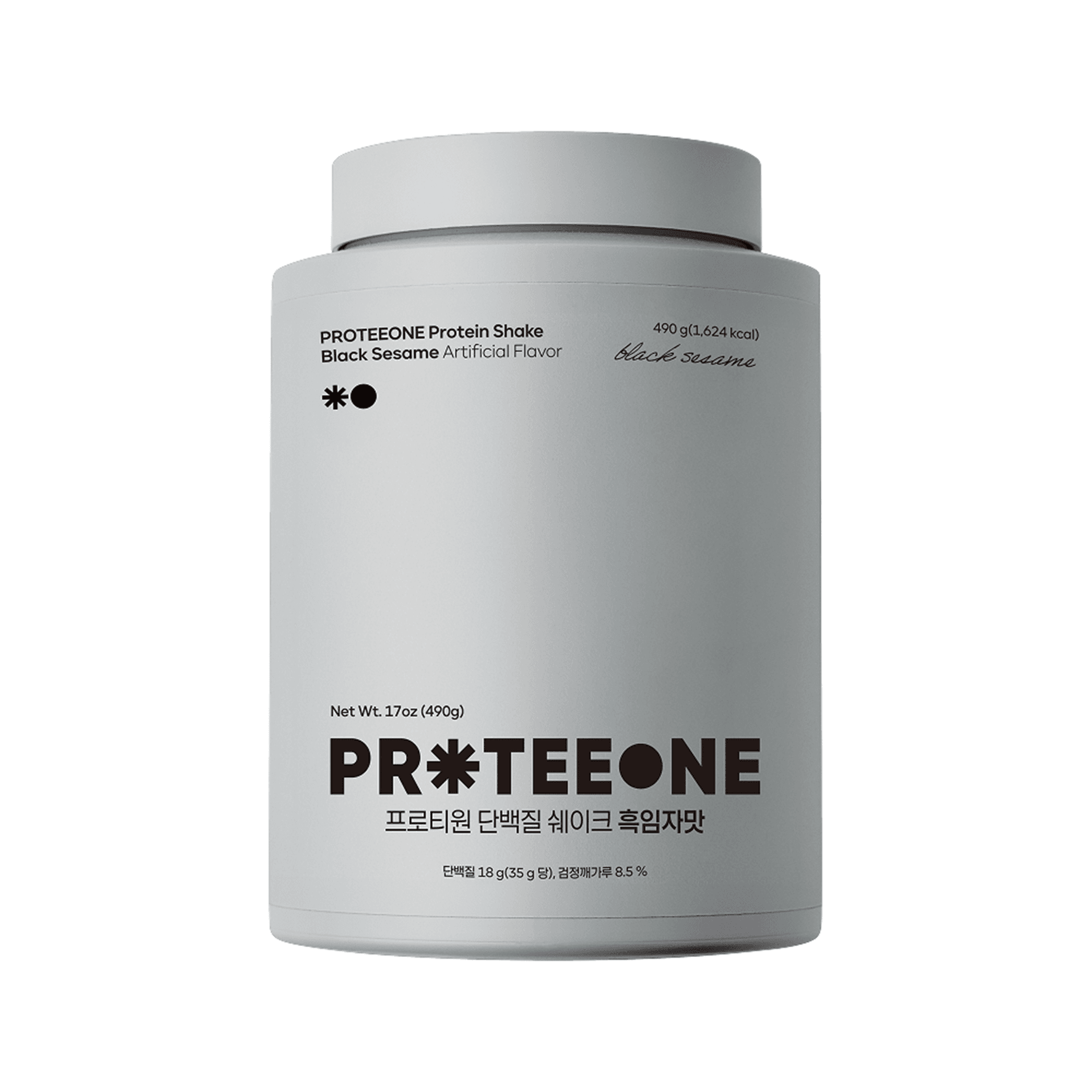 PROTEEONE Protein Shake Black Sesame 17 oz.(490g) detail 1