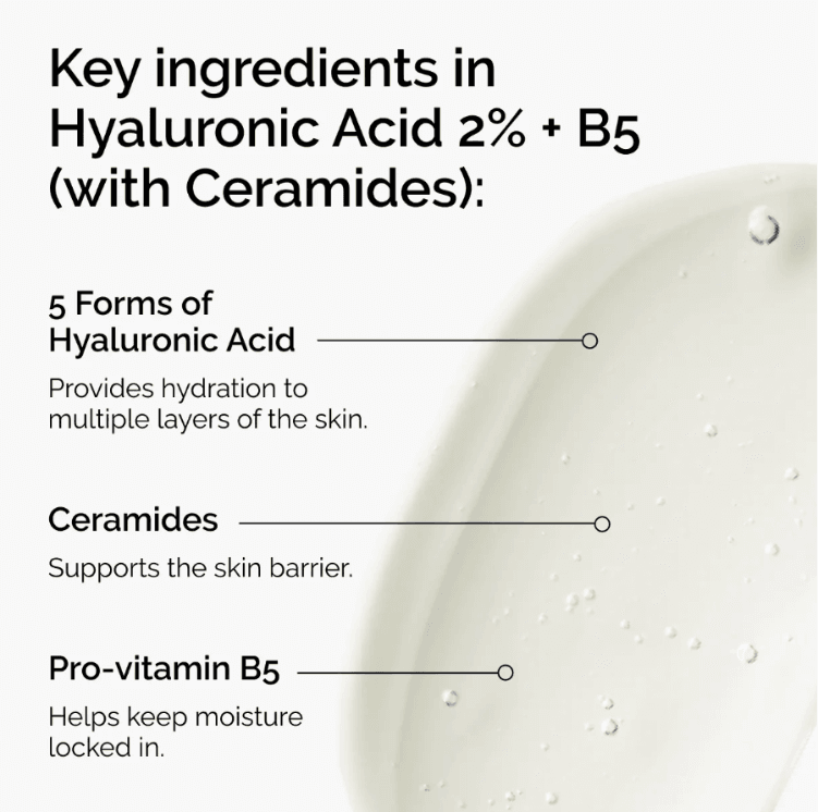 The Ordinary The Daily Set : Squalane Cleanser (1.69 fl. oz.(50ml)), Hyaluronic Acid 2% + B5 (1.01 fl. oz.(30ml)), Natural Moisturizing Factors + HA (1.01 fl. oz.(30ml)) detail 4