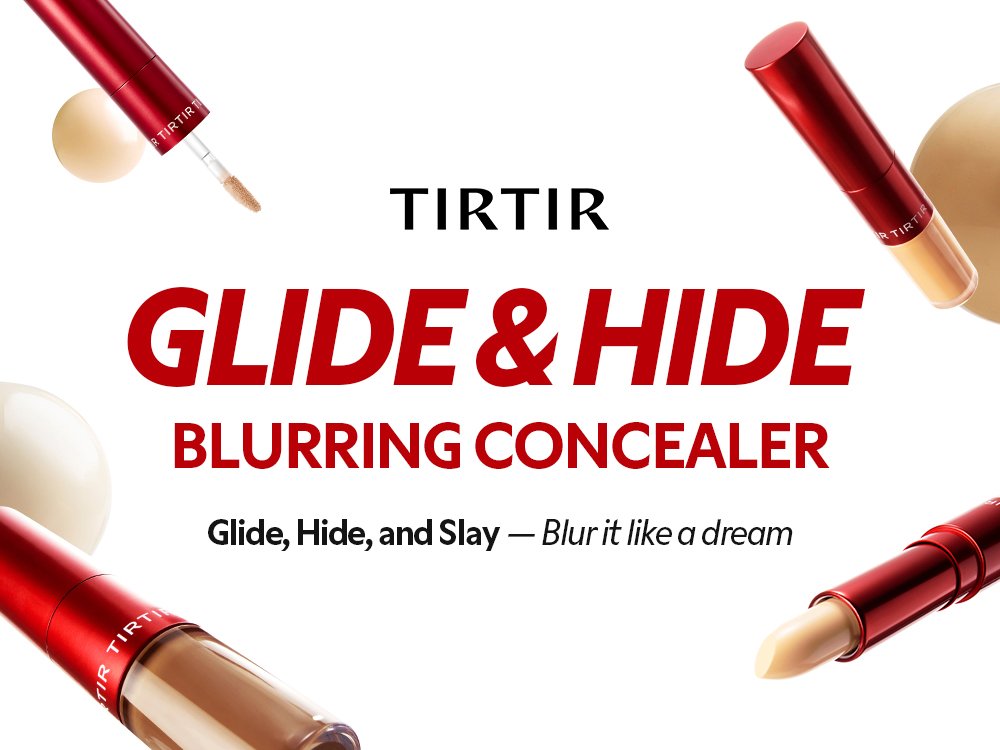 [20colors] TIRTIR Glide & Hide Blurring Concealer 0.28 oz.(8g) detail 1