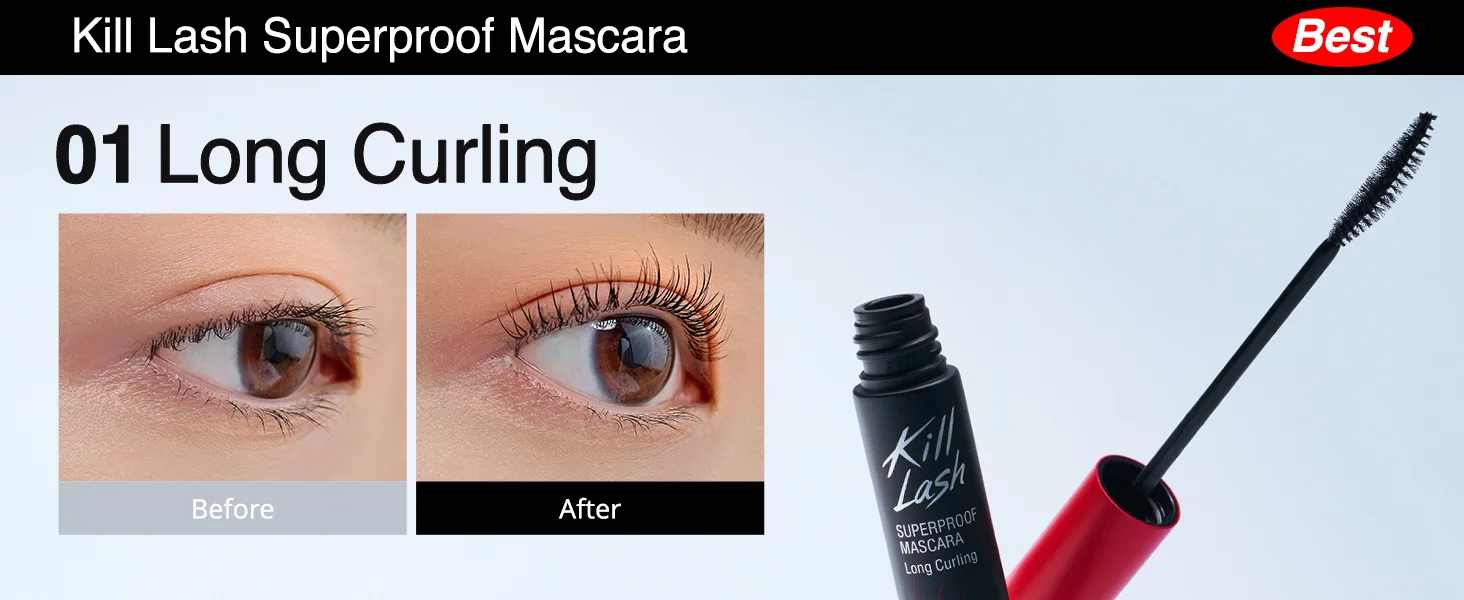 [5colors] CLIO Kill Lash Superproof Mascara 0.24 oz.(7g) detail 5
