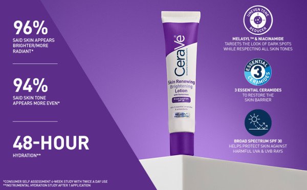 CeraVe Brightening Lotion SPF 30 1.35 fl. oz.(40ml) detail 1
