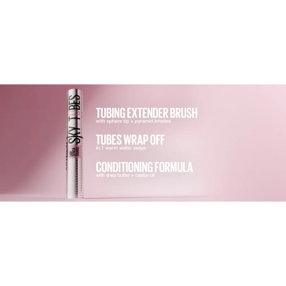 MAYBELLINE Sens Sky Tubes Tubing Mascara Very Blk 0.23 fl. oz.(7.0ml) detail 2