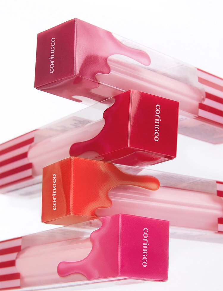 [3colors] CORINGCO Pinkchurros Plumping Glossy Lip 0.07 oz.(2g) detail 3