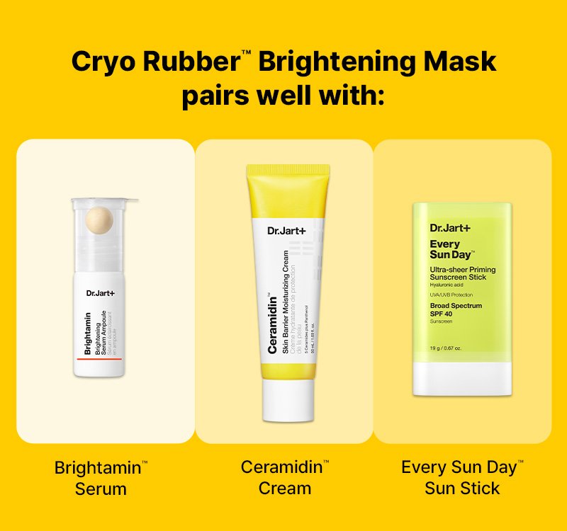 Dr.Jart+ Cryo Rubber™ Brightening Face Mask 0.14oz.(4g) + 1.26 oz.(36g) detail 7