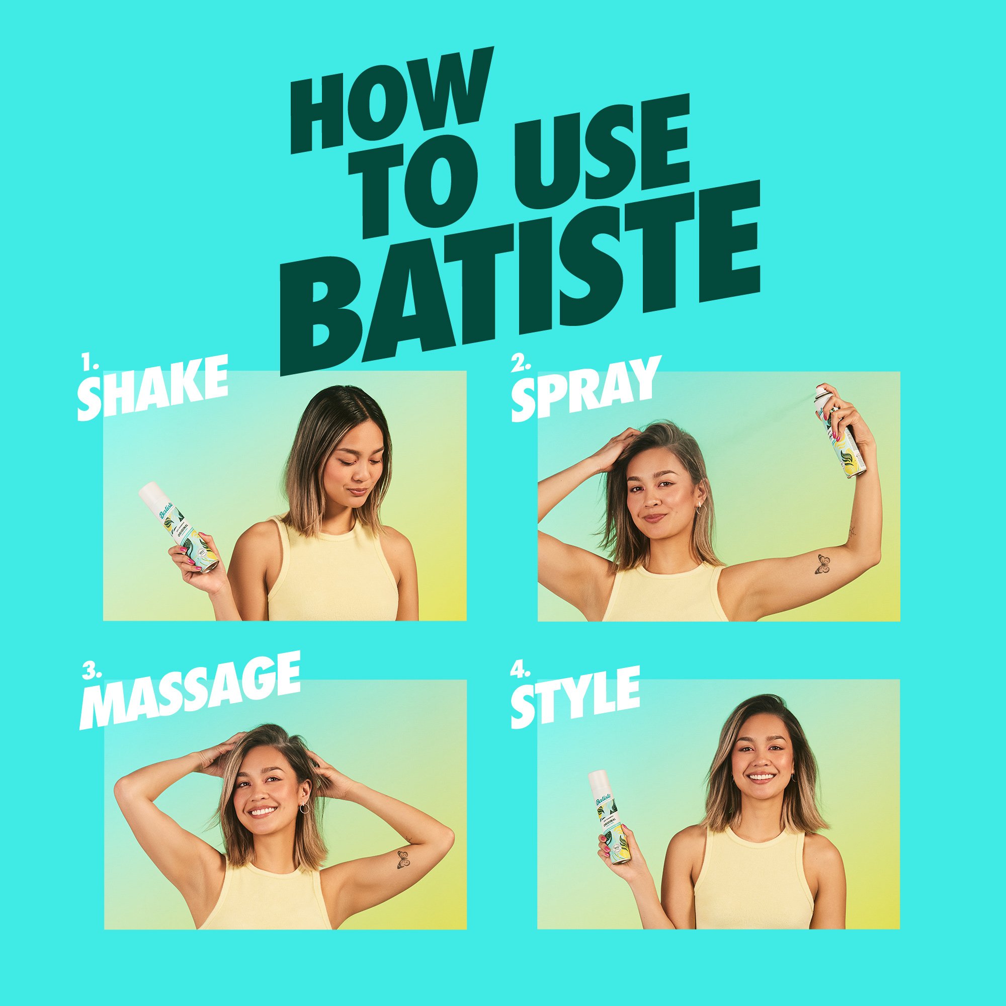 Batiste Dry Shampoo For Blonde Hair 3.81 oz.(108g) detail 3