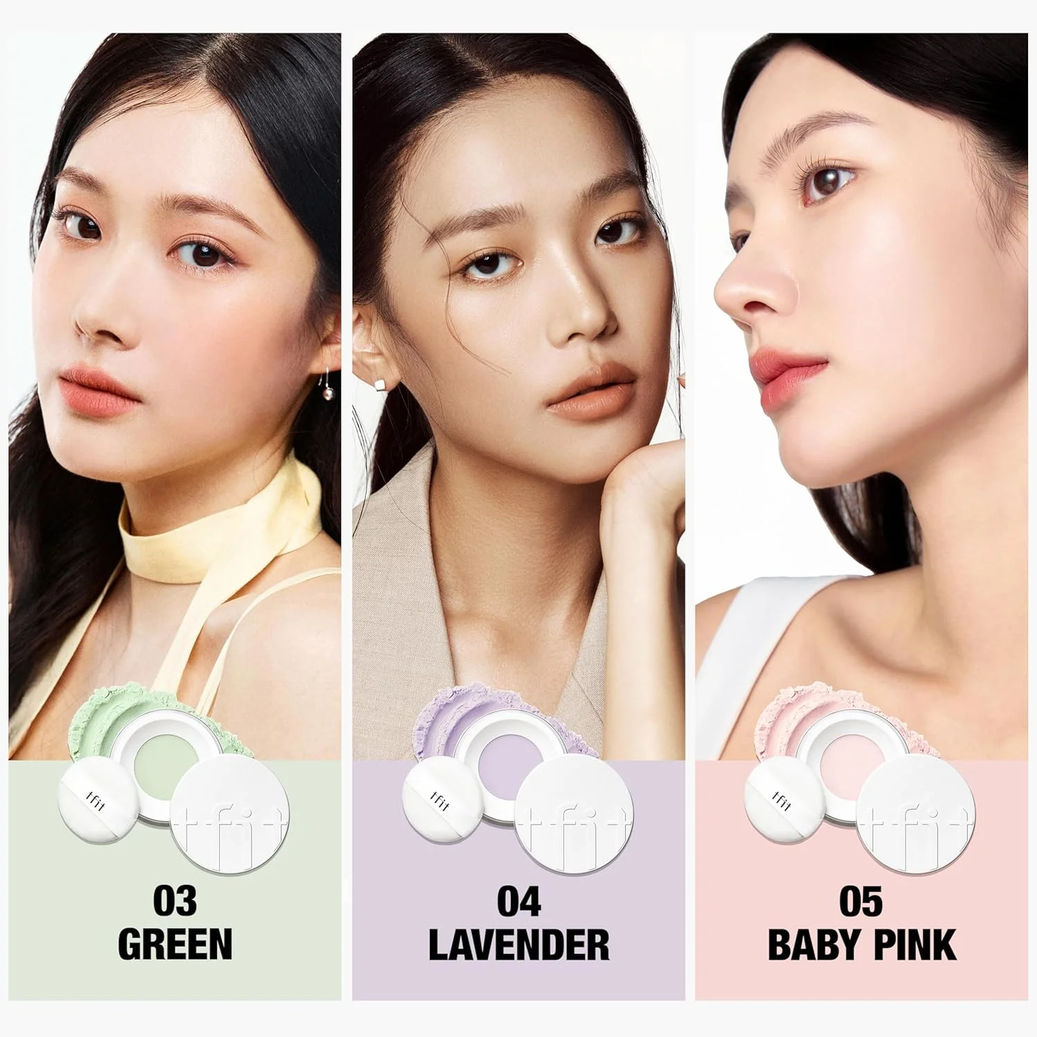 [5colors] tfit Translucent Set Finishing Powder 0.24 oz.(7g) detail 7