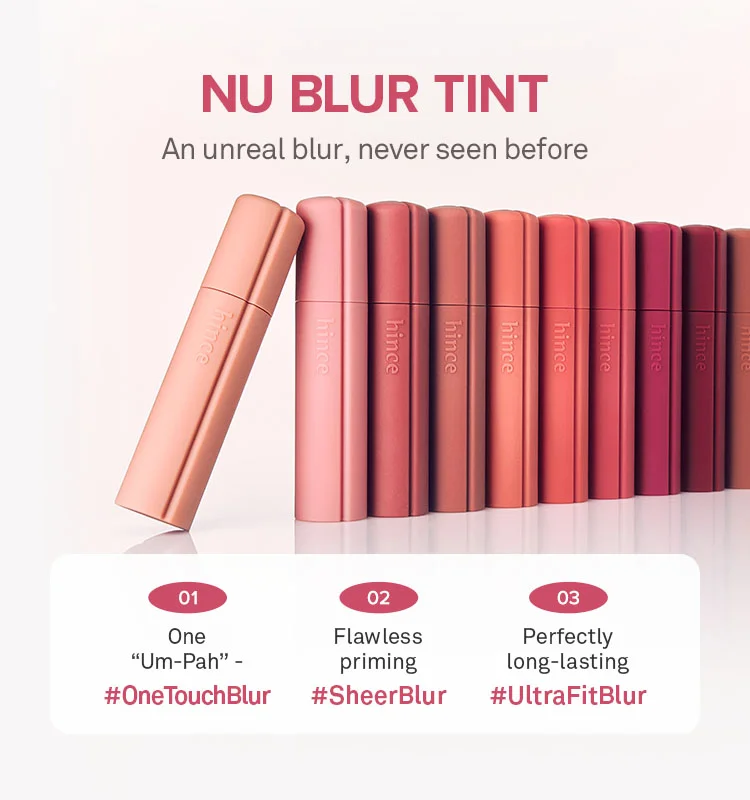 [10colors] hince Nu Blur Tint 0.13 oz.(3.8g) detail 2