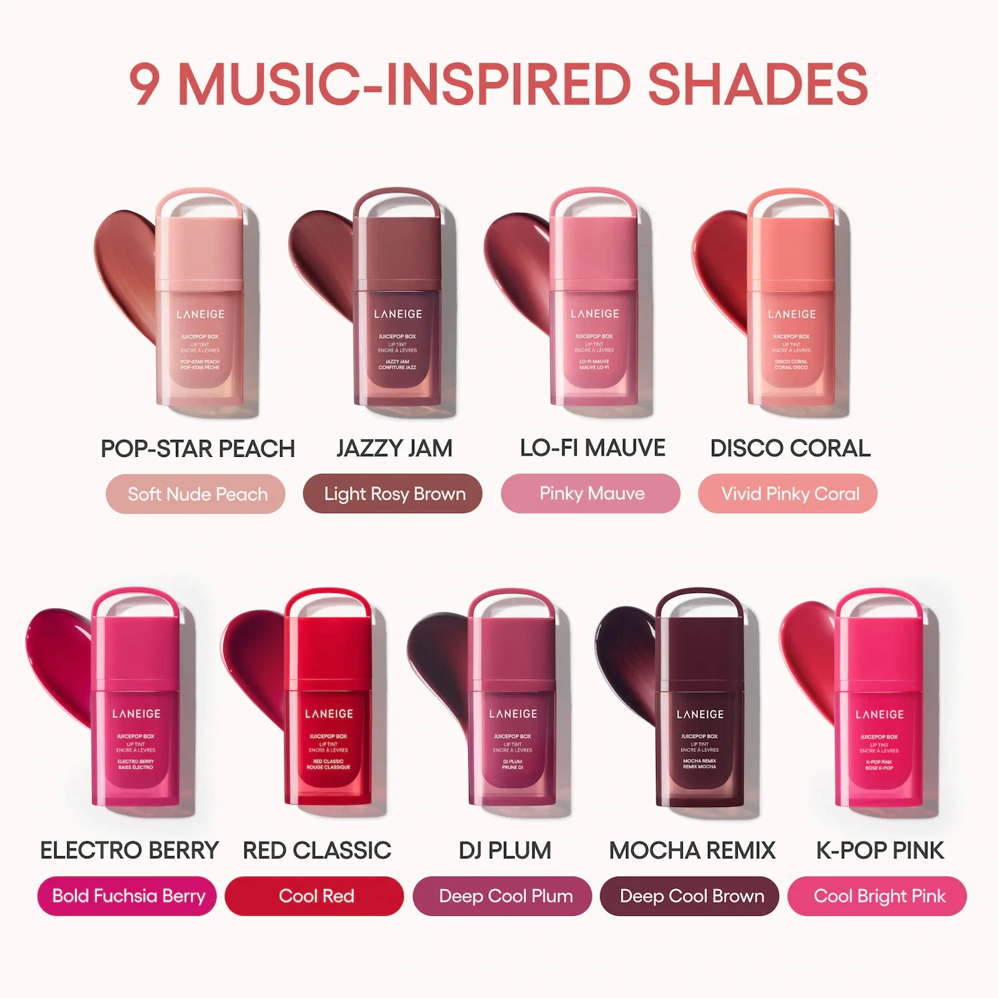 [5colors] LANEIGE Juicepop Box Lip Tint 0.16 oz.(4.5g) detail 7