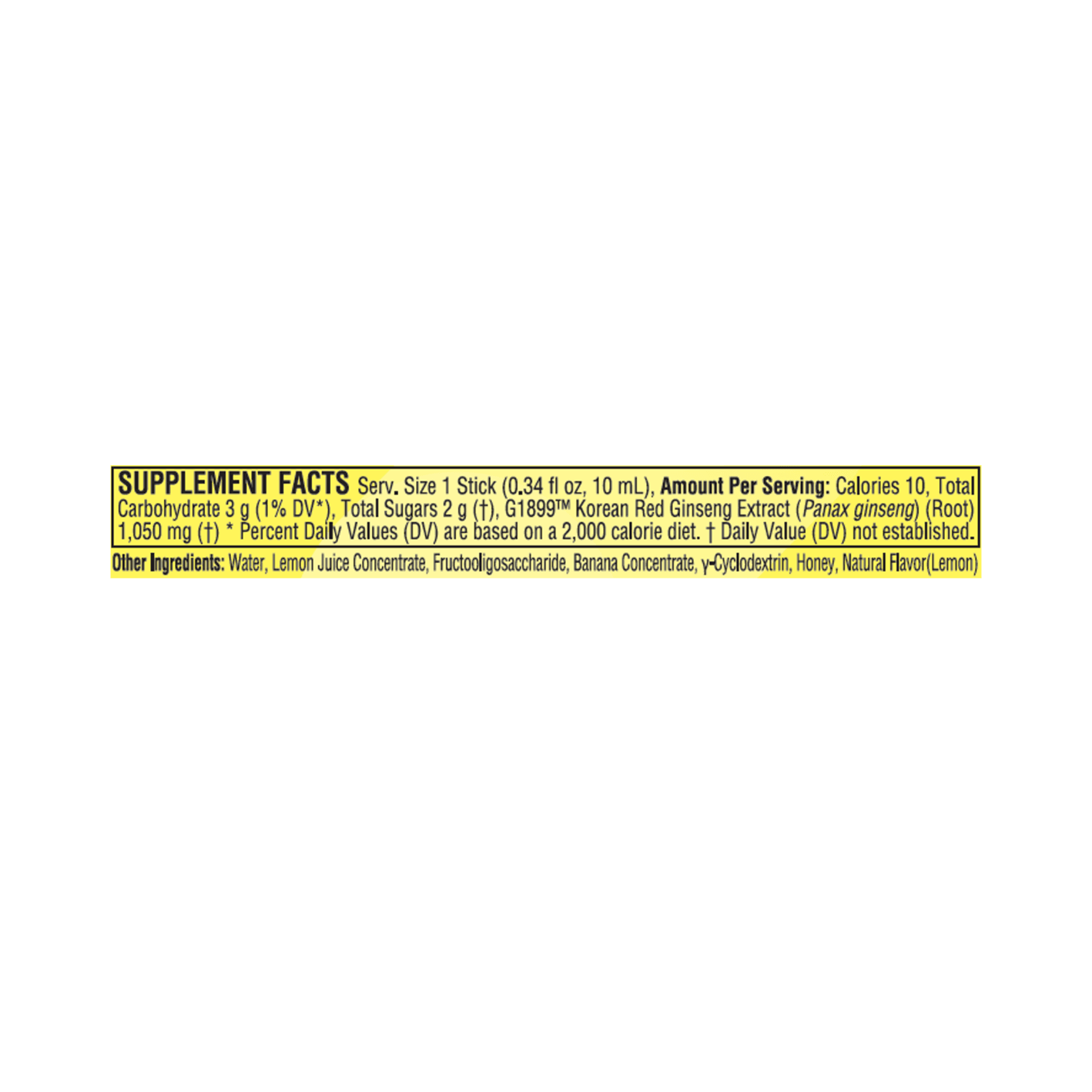 JUNG KWAN JANG Korean Red Ginseng & Lemon 0.34 fl. oz.(10ml) detail 2
