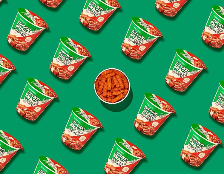 YoungPoong Yopokki Snack Pizza Cup 1.8 oz.(50g) detail 3