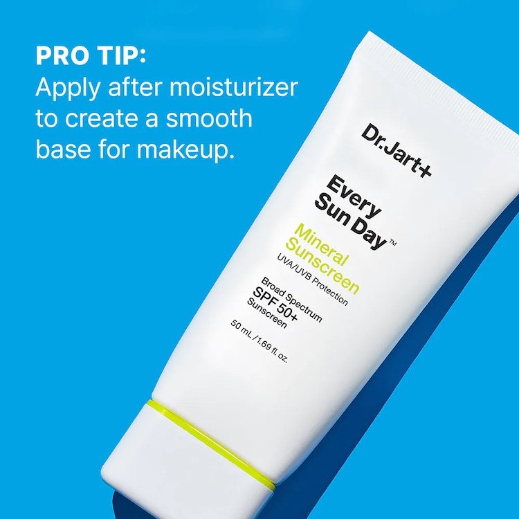 Dr.Jart+ Every Sun Day™ Mineral Korean Sunscreen SPF 50+1.69 fl. oz.(50ml) detail 4