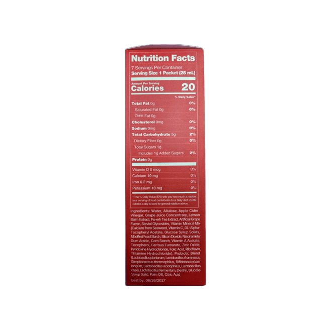 PURES Apple Cider Vinegar Cleanse Sticks 0.88 fl. oz.(26ml) x 7ea detail 2