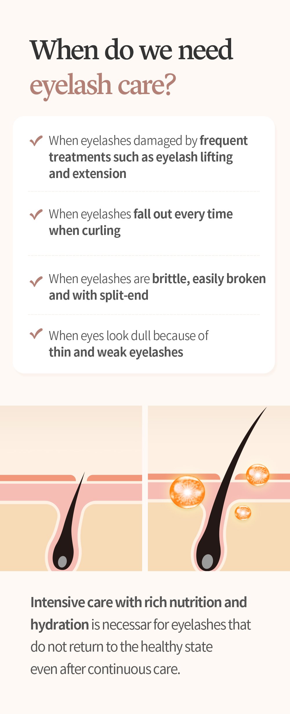 COSNORI Eyelash Serum 100 Ex 0.24 fl. oz.(7g) detail 3