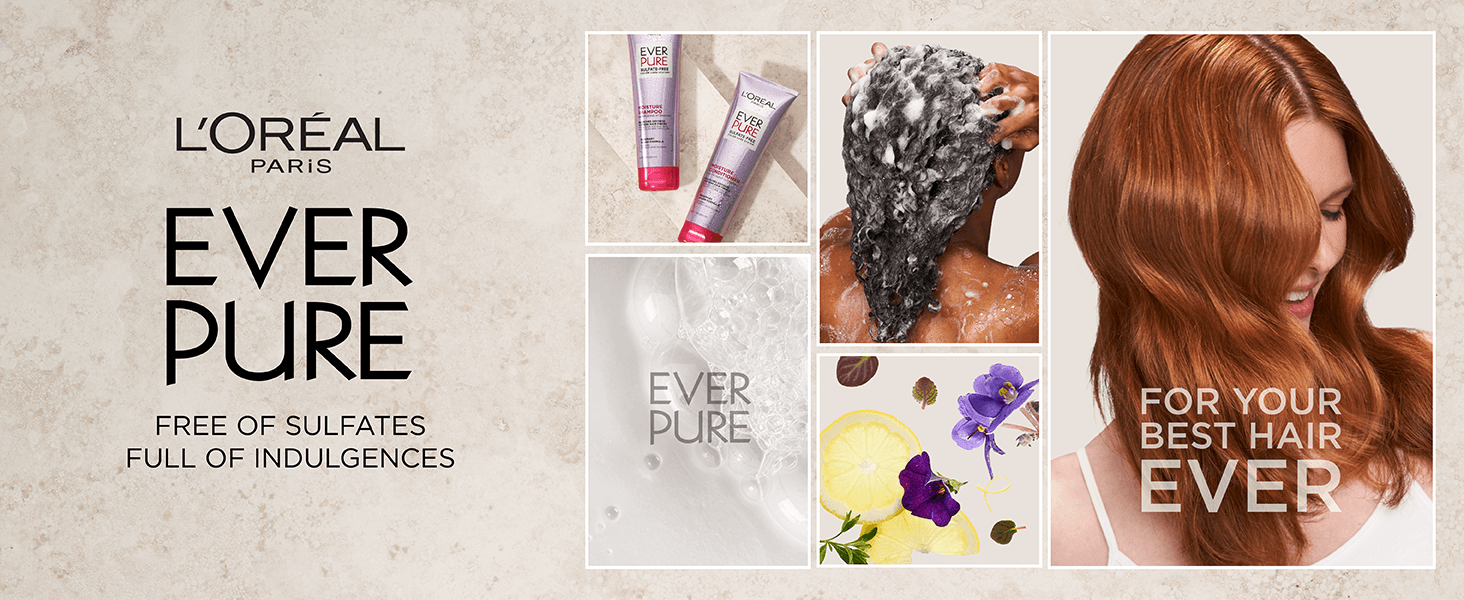LOREAL PARIS Everpure Sulfate Free Moisture 21-in-1 Leave-in Conditioner For Dry Hair 6.7 fl. oz.(200ml) detail 1