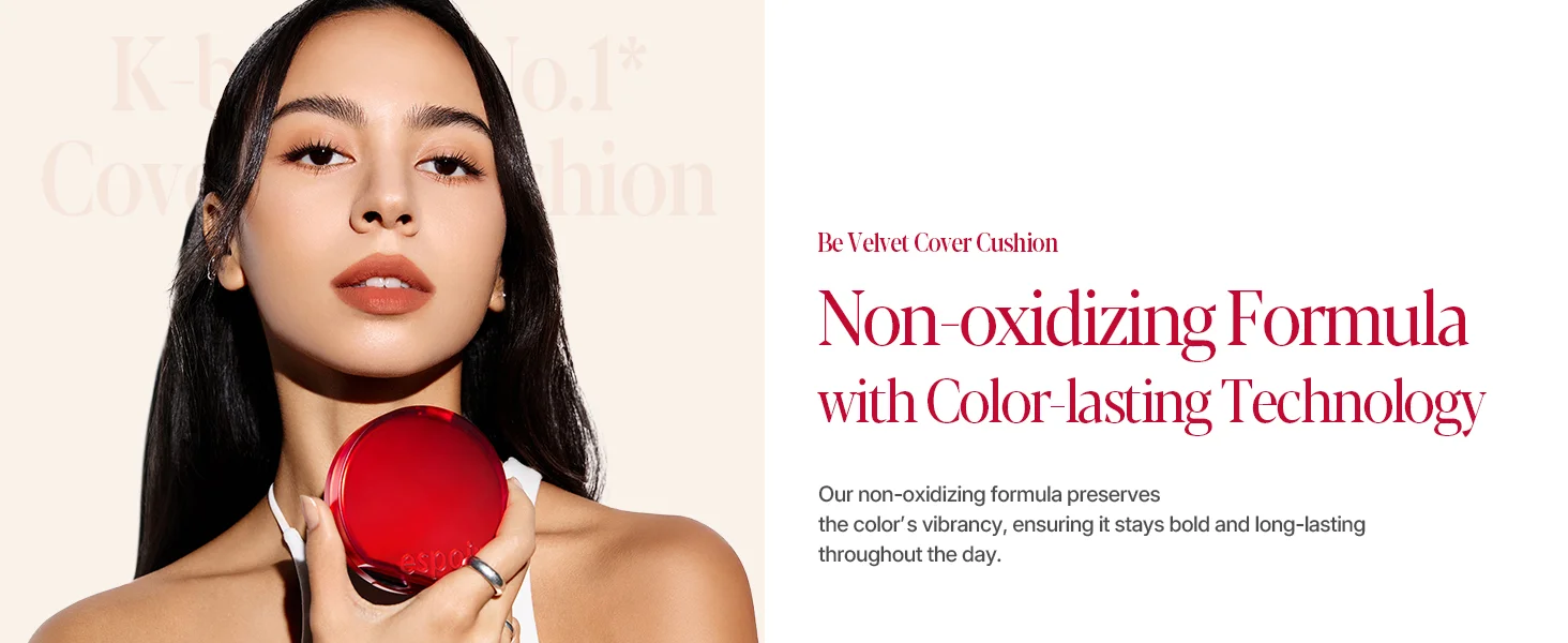 [20colors] espoir Be Velvet Cover Cushion 0.46 oz.(13g) detail 3