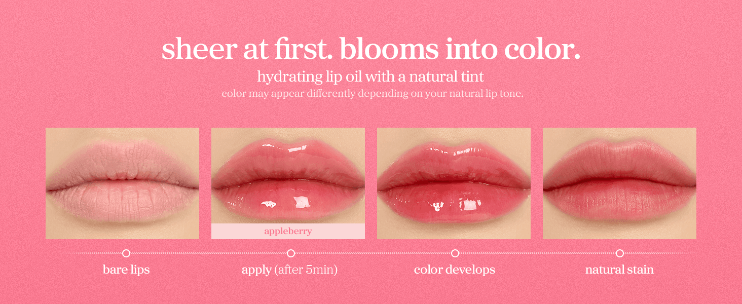[17colors] NOONI Lip Oil 0.12 fl. oz.(3.7ml) detail 14
