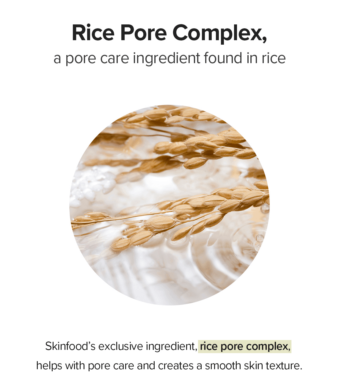 SKINFOOD Rice Brightening Mask 0.84 oz.(25ml) detail 3