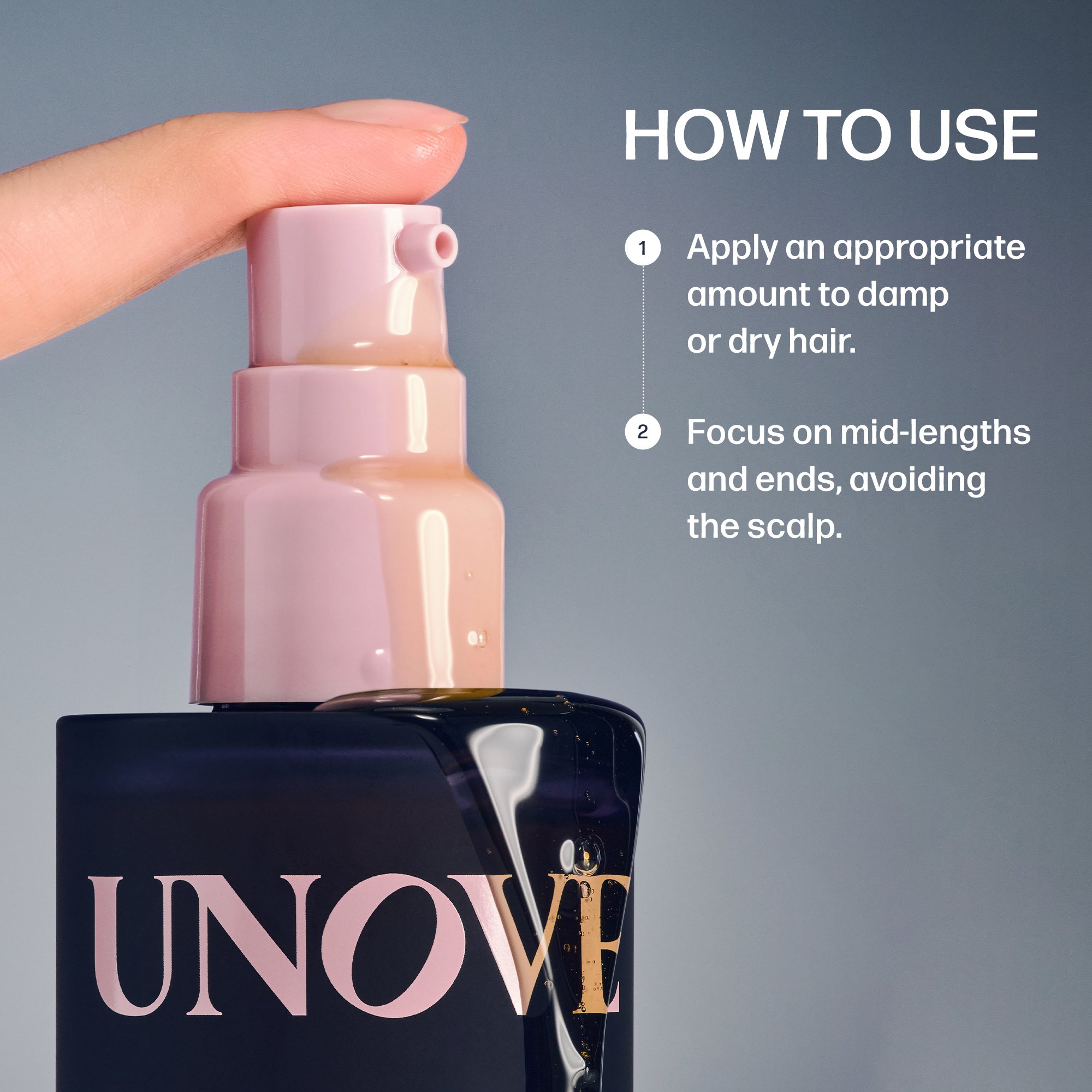 UNOVE Silk Hair Oil Tender Bloom 2.36 fl. oz.(70ml) detail 5
