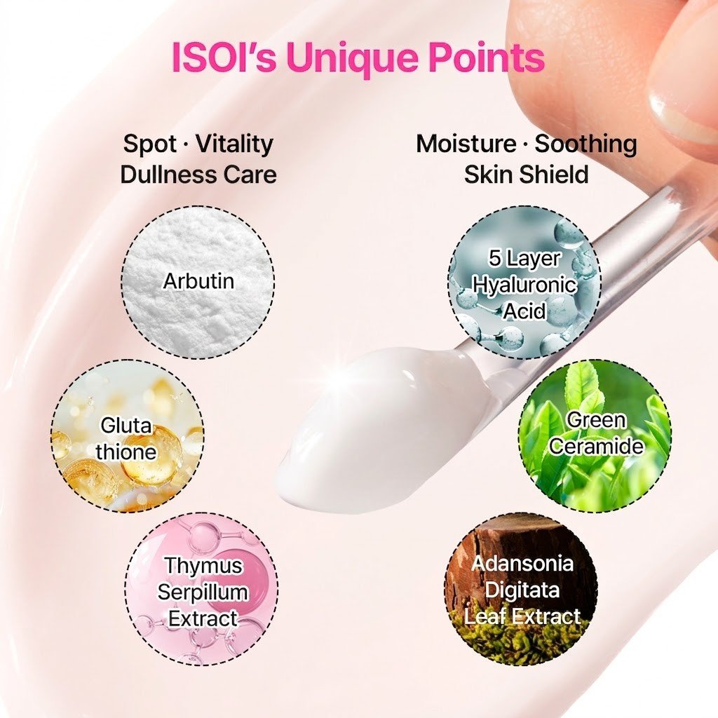 ISOI Brightening Cream 1.85 fl. oz.(55ml) detail 2