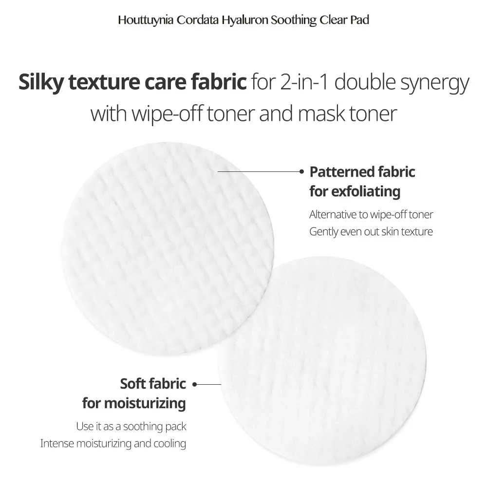GOODAL Heartleaf Hyaluron Soothing Clear Pad 70ea 7.10 fl. oz.(210ml) detail 5