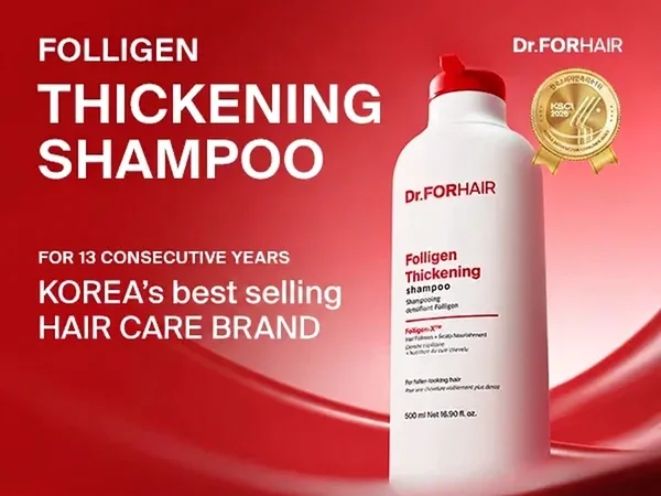 Dr.FORHAIR Folligen Thickening Shampoo 16.9 fl. oz.(500ml) detail 1