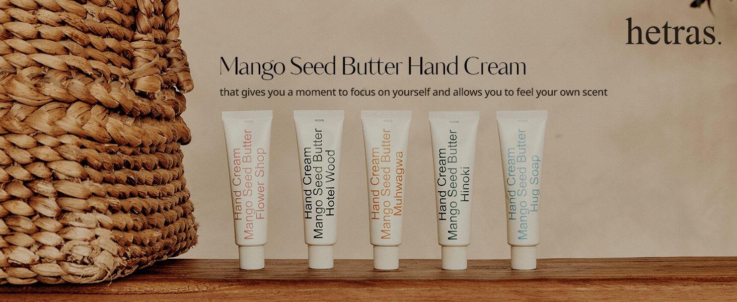 [12scents] hetras Mango Seed Butter Perfume Hand Cream 1.69 fl. oz.(50ml) detail 1