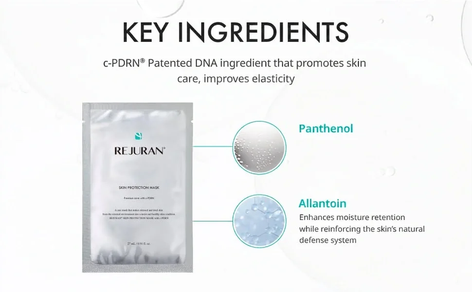 REJURAN Skin Protection Mask 0.91 fl. oz.(27ml) x 5ea detail 4
