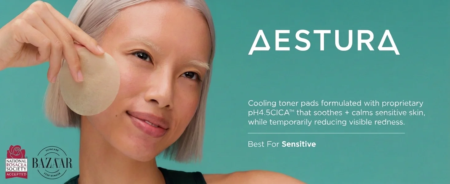 AESTURA A-CICA365 Cooling Relief Pads pH4.5 60ct 3.71 fl. oz.(110ml) detail 1