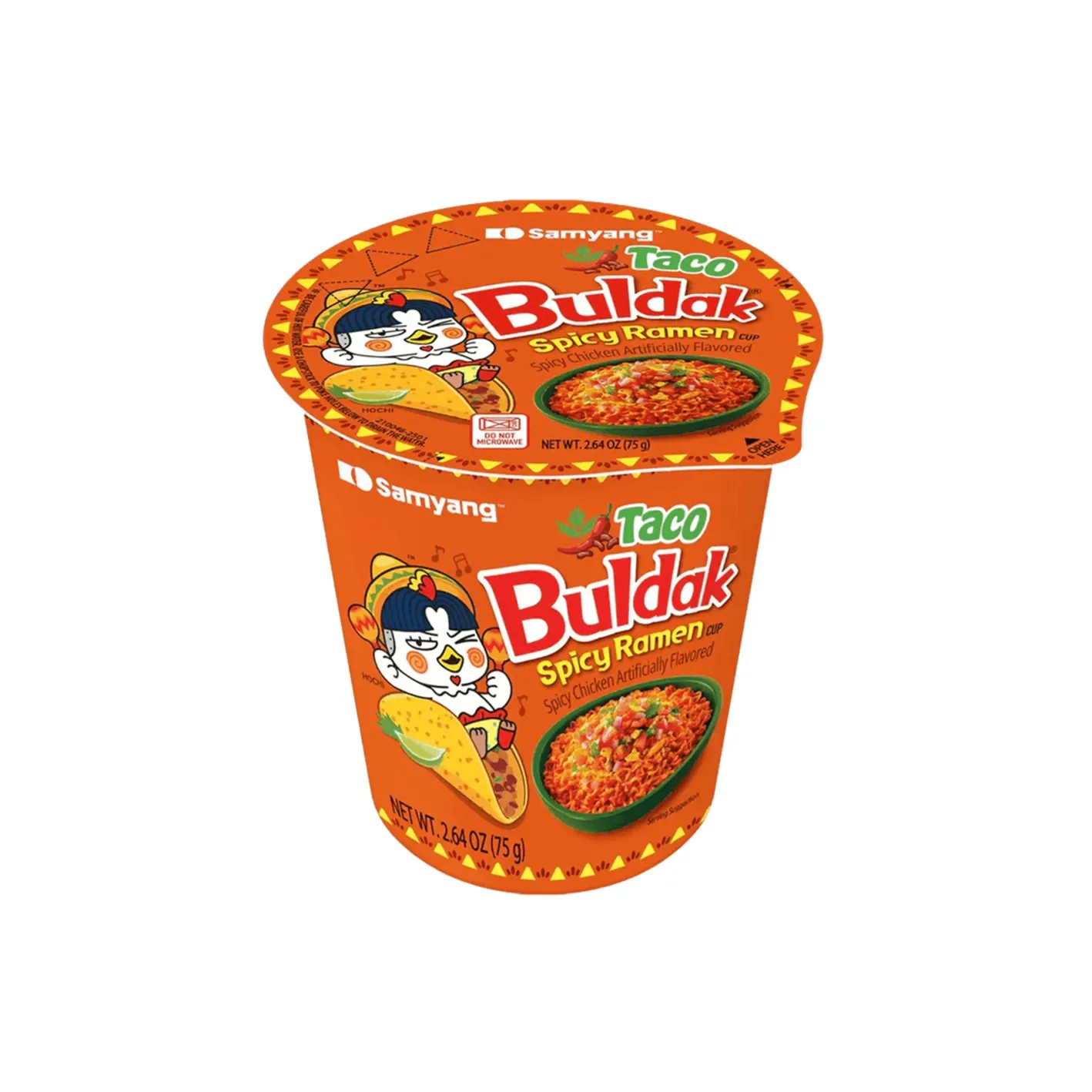 [4flavors] SAMYANG Buldak Ramen-cup Original 2.47 oz.(70g) detail 7
