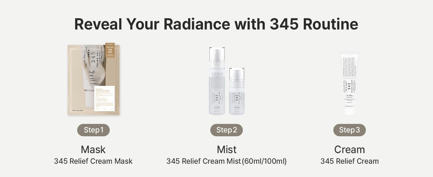 Dr.Althea 345 Relief Cream & Mist Duo Set (Cream 1.69 fl. oz.(50ml) + Mist 3.38 fl. oz.(100ml)) detail 10