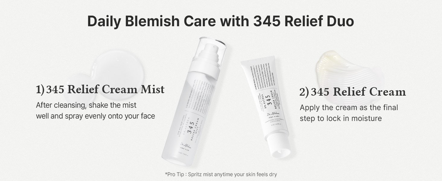 Dr.Althea 345 Relief Cream & Mist Duo Set (Cream 1.69 fl. oz.(50ml) + Mist 3.38 fl. oz.(100ml)) detail 8