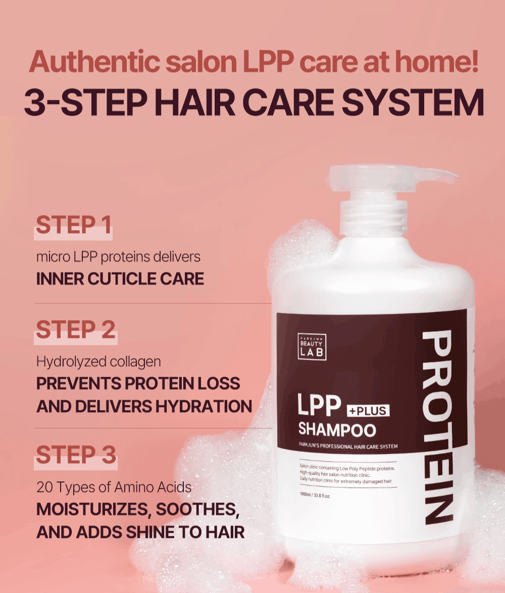 PARKJUN BEAUTY LAB Protein Lpp Shampoo Plus 33.8 fl. oz.(1000ml) detail 3