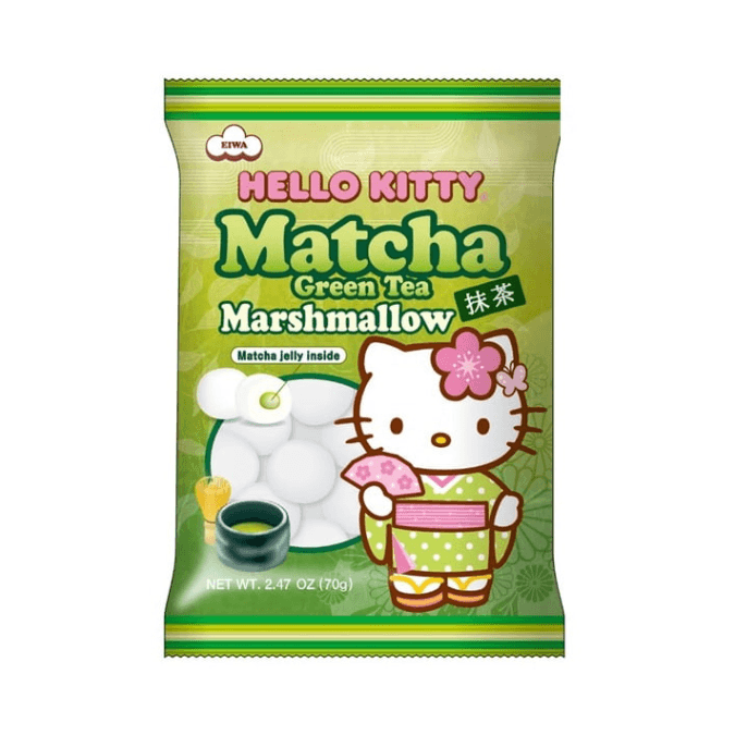 Hellokitty Matcha Marshmallow 2.47 oz.(70g) detail 1