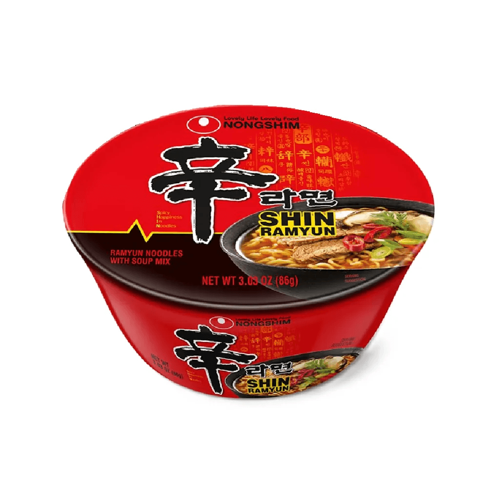 Nongshim Bowl Noodle Shin 3.03 oz.(86g) detail 1