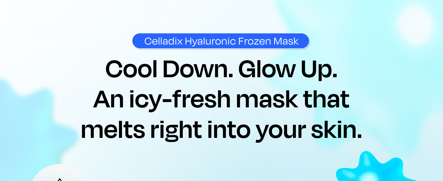 Celladix Hyaluronic Frozen Mask 0.18 oz.(5g) x 9ea | OLIVE YOUNG US