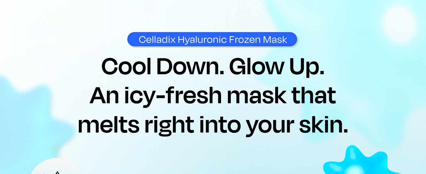 Celladix Hyaluronic Frozen Mask 0.18 oz.(5g) x 9ea detail 1
