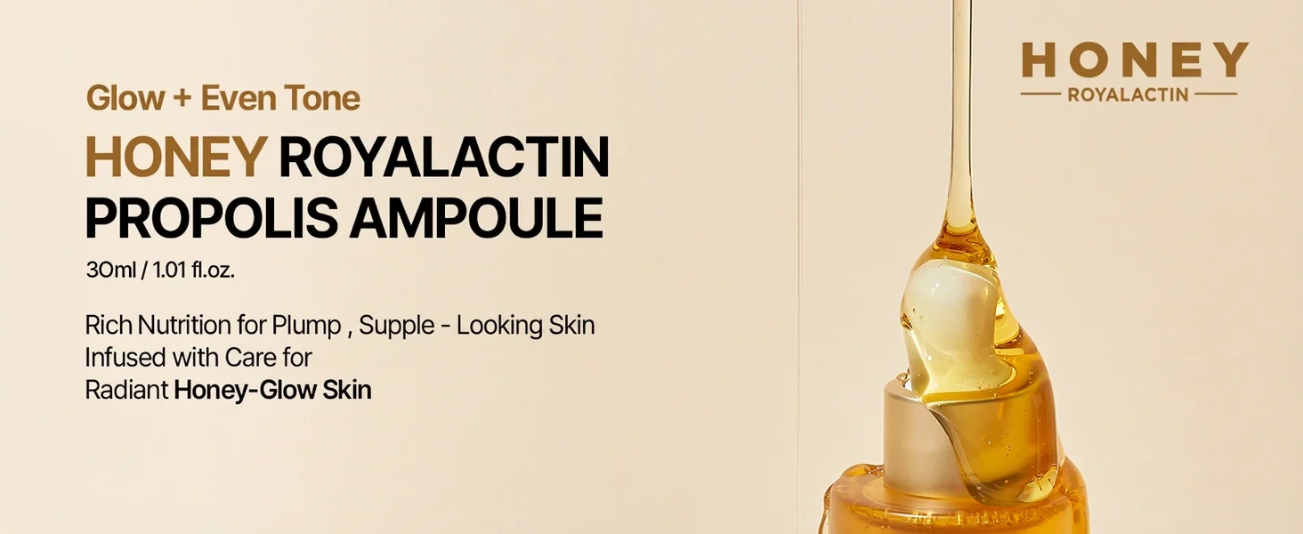 Holika Holika Honey Royalactin Propolis Ampoule 1.01 fl. oz.(30ml) detail 1