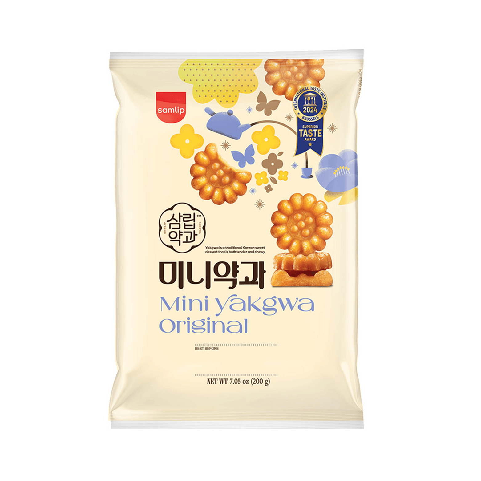 SPC SAMLIP Mini Yakgwa Cookie Original 7.05 oz.(200g) detail 1